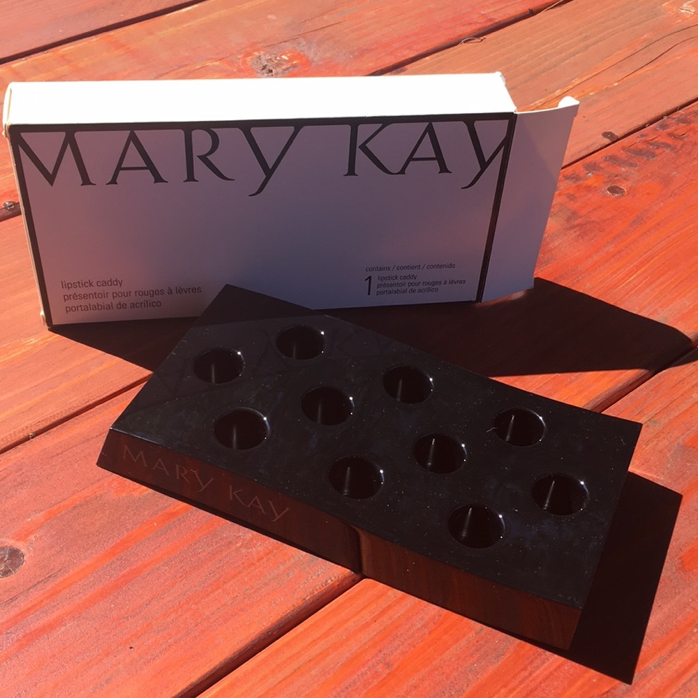 Mary Kay lipstick caddy lip stick holder black